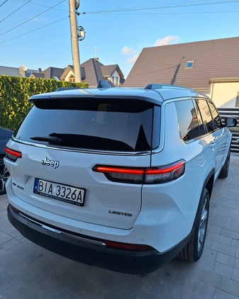 Jeep Grand Cherokee cena 224000 przebieg: 65000, rok produkcji 2021 z Łapy małe 529
